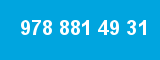 978 881 49 31 978 881 49 31